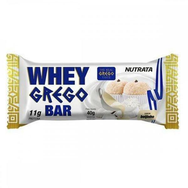 Imagem de Whey Grego Bar 40g Nutrata- CX 12 UND