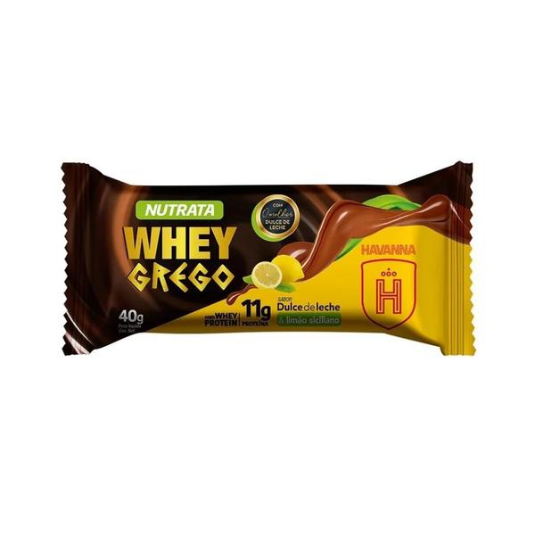 Imagem de Whey Grego Bar (40g) - Sabor: Dulce de Leche e Limão Siciliano