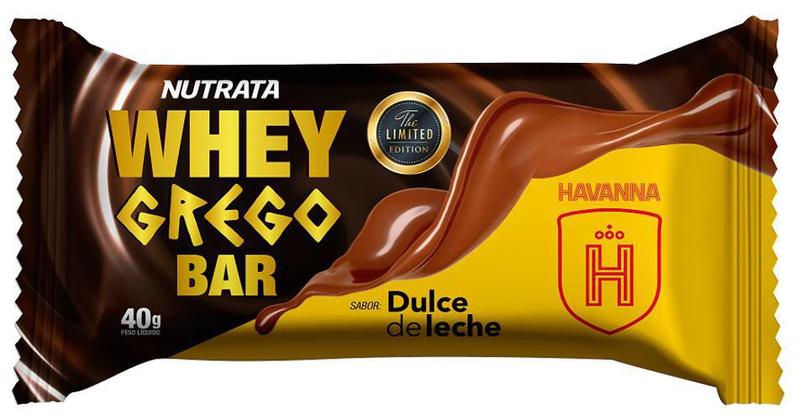 Imagem de Whey Grego Bar Doce Leite Havanna 12Un Nutrata