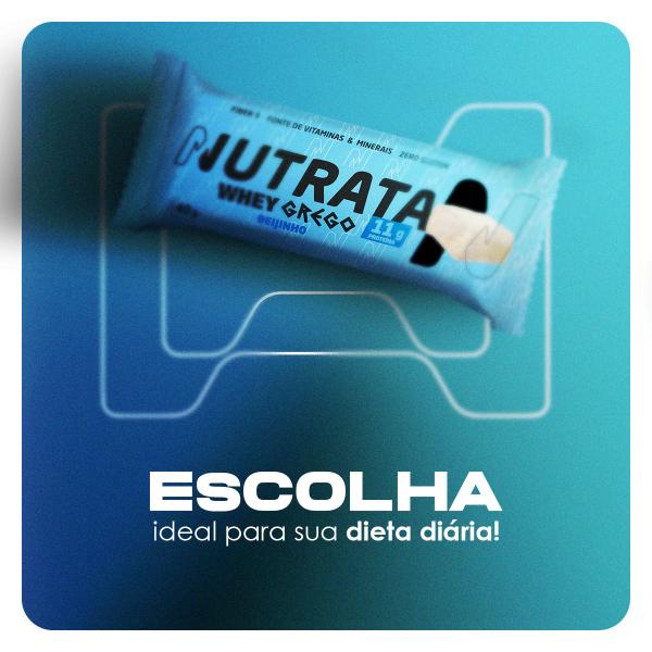 Imagem de Whey Grego Bar  Sabor Beijinho  12 Unidades  Nutrata