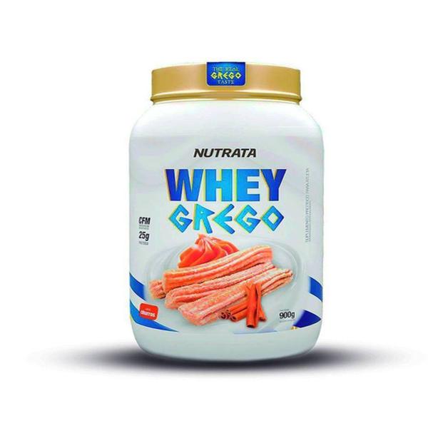 Whey Grego Churros 900g- Nutrata- Isolado e Concentrado Imagem de Whey Grego Churros 900g- Nutrata- Isolado e Concentrado
