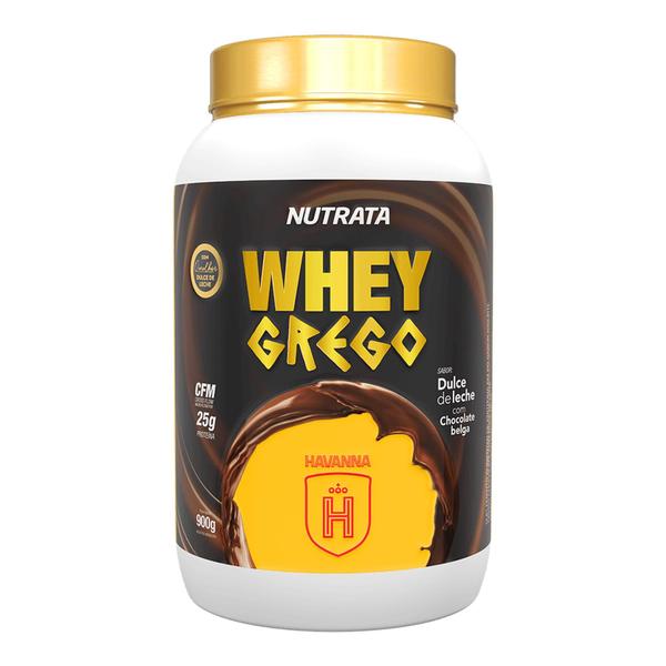 Imagem de whey grego Dulce de leche (Havanna) com chocolate belga 900g