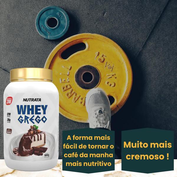 Imagem de Whey Grego Protein 3W 25g Proteina Pote 900g Nutrata