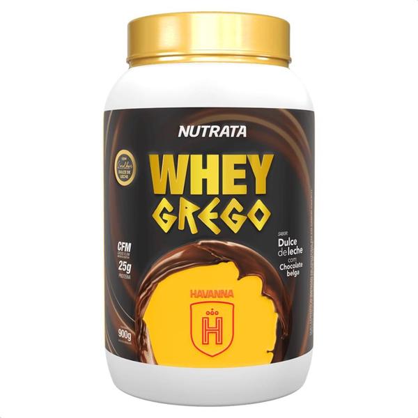 Imagem de Whey Grego Protein Havanna 25g Proteina 900g Nutrata