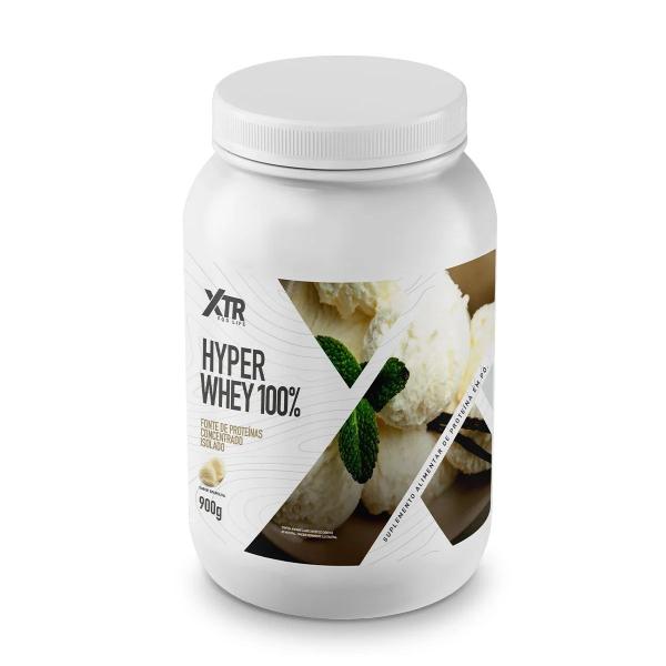 Imagem de Whey Hyper Whey 100% Concentrado Isolado Sabor Baunilha Pote 900g XTR