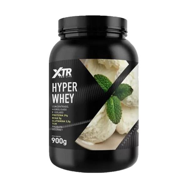 Imagem de Whey Hyper Whey Gourmet Sabor Sorvete De Creme Pote 900G Xtr