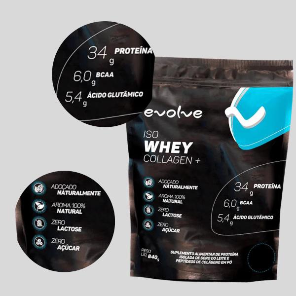 Imagem de Whey Isolado Iso whey 840g-Evolve