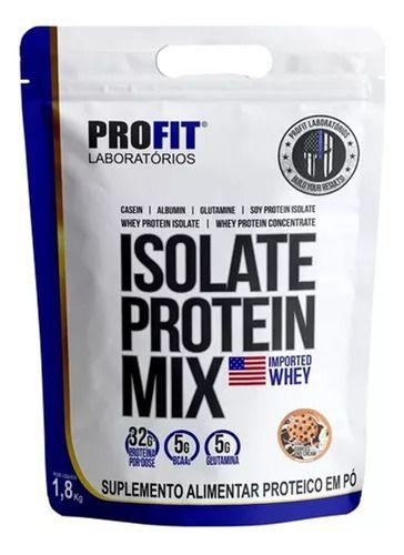 Imagem de  Whey Isolate Protein Mix Refil 1,8kg Profit Chocomalte