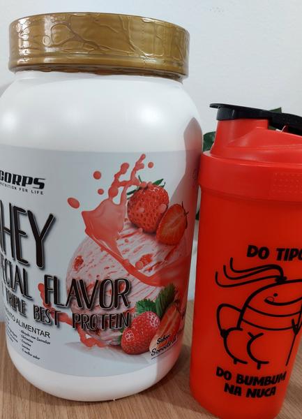 Imagem de Whey Mix Triple Best Protein PRO CORPS sabor morango