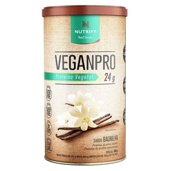 Imagem de Whey Nt Vegan Pro 450g Whey Vegano Nutrify