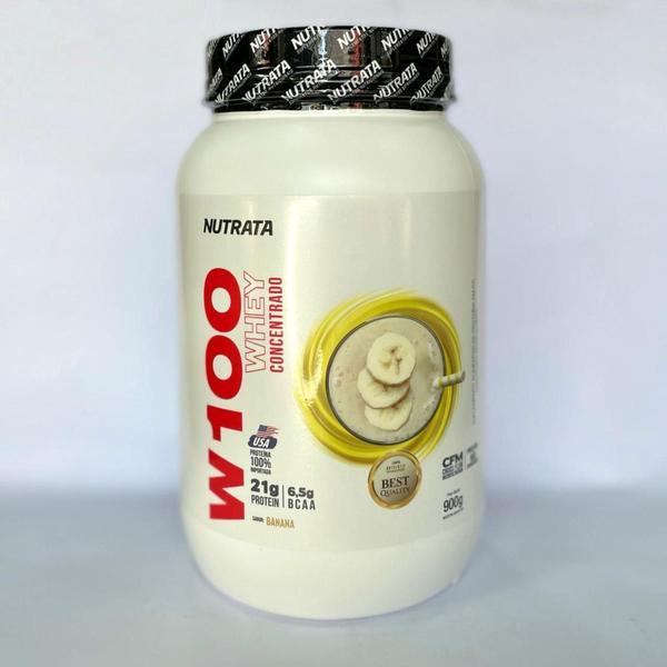 Imagem de Whey Nutrata W100 Banana