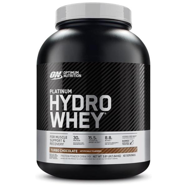 Imagem de Whey Platinum Hydro Turbo Chocolate 3,52lb 1.6kg  Optimum