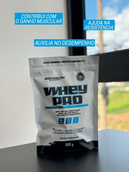 Imagem de Whey Pro Importado 900g + Creatina 100% Pura + Bcaa Concentrado