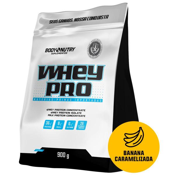 Imagem de Whey Pro Protein Nutri Isolado & Concentrado 900g refil Zero 0% Soja