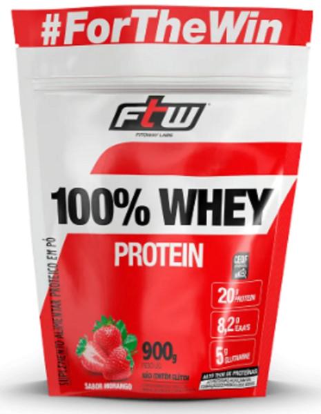 Imagem de WHEY PROTEIN 100% 900G REFIL FTW - Sabor Chocolate