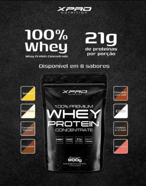 Imagem de Whey Protein 100% Concentrado Premium 900g - Xpro Nutrition