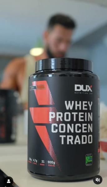 Imagem de Whey Protein 100% Concentrado Sabor Cookies Pote de 900g-Dux Nutrition