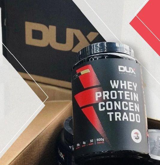 Imagem de Whey Protein 100% Concentrado Sabor Doce de Leite de Pote 900g-Dux Nutrition