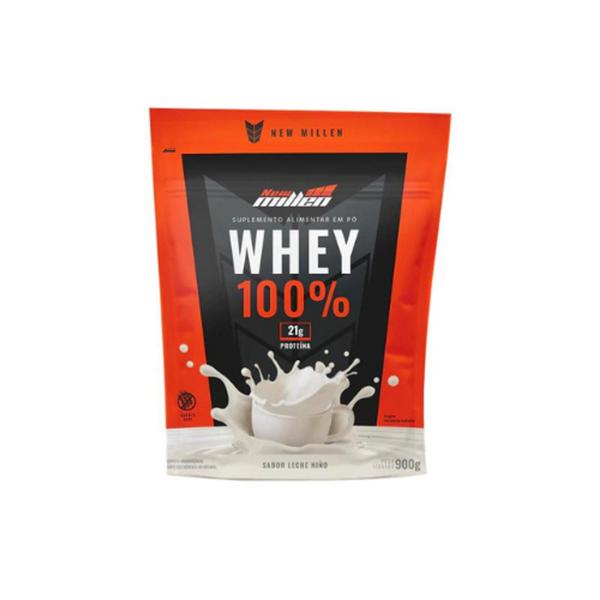 Imagem de Whey Protein 100% Concetrada New Millen 900g Refil