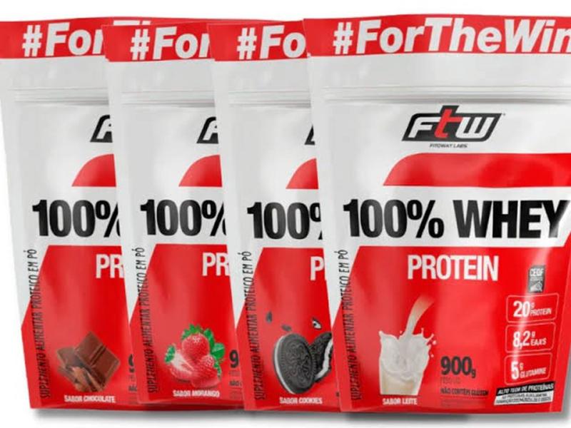 Imagem de Whey protein 100% ftw 900g