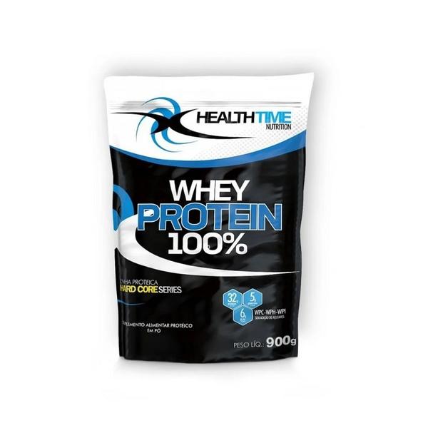 Whey Protein 100% Refil (900g) - Sabor: Chocolate Branco - Health Time Nutrition Imagem de Whey Protein 100% Refil (900g) - Sabor: Chocolate Branco