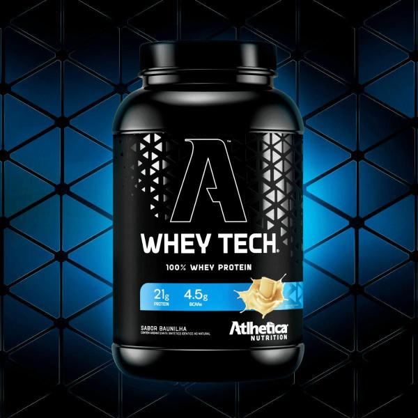 Imagem de Whey Protein 100% Tech 900G Baunilha Atlhetica Nutrition