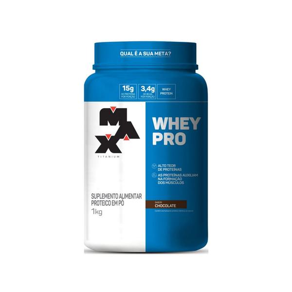 Imagem de Whey Protein 1kg Max Titanium + BCAA em pó Atlhetica