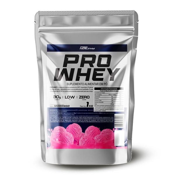 Imagem de Whey Protein 1Kg Refil + Pré Treino Full Rage 300g - Pro Healthy