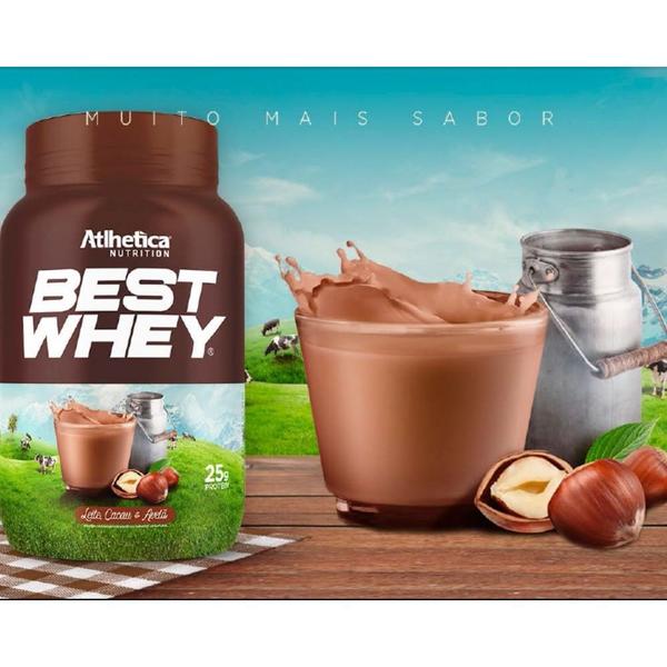 Imagem de Whey Protein 3W Gourmet Best Whey Atlhetica Nutrition 450g