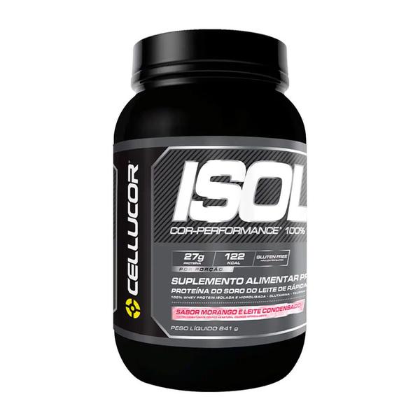 Whey Protein 3W Hydro Isolate 841g Morango e Leite Condensado Cellucor Imagem de Whey Protein 3W Hydro Isolate 841g Morango e Leite Condensado Cellucor