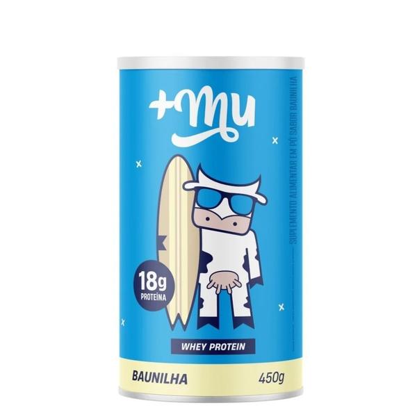 Whey Protein (450g) - Sabor: Baunilha - Mais Mu Imagem de Whey Protein (450g) - Sabor: Baunilha