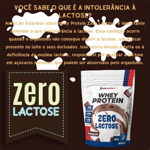 Imagem de Whey Protein All Natural Zero Lactose 900g New Nutrition