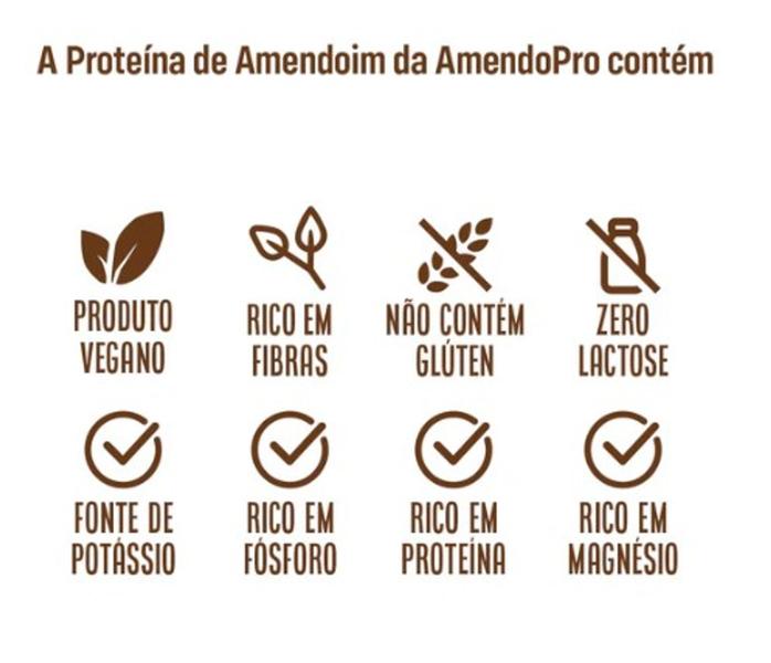 Imagem de Whey Protein Amendopro New Protein 900g