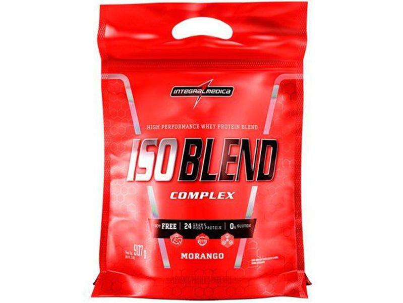 Imagem de Whey Protein Blend Integralmédica IsoBlend Complex - 907g Morango Natural