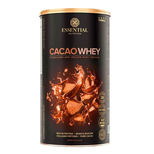 Imagem de Whey Protein Cacao Essential Nutrition 840g