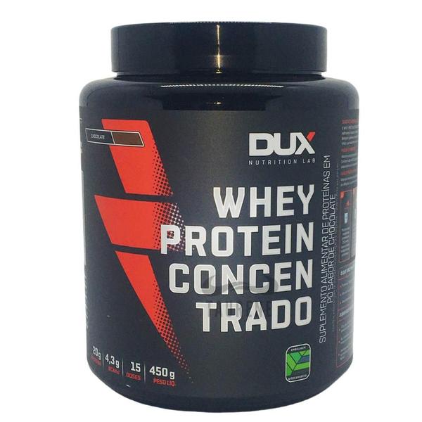 Imagem de Whey Protein Concentrado 100% Proteína Chocolate 450g - Dux Nutrition