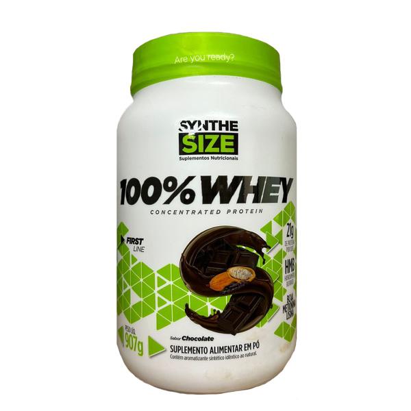 Imagem de Whey Protein Concentrado 100% Whey Sabor Chocolate 907g Synthesize