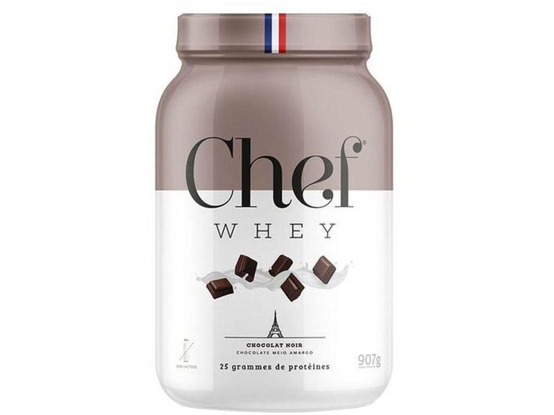 Imagem de Whey Protein Concentrado Chef Whey Gourmet - Chocolat Noir 907g sem Lactose