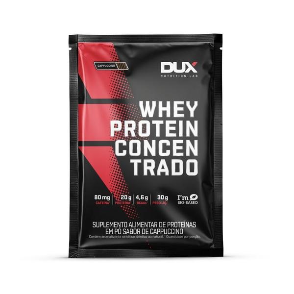 Imagem de Whey Protein Concentrado Dux Cappuccino Sachê 30g