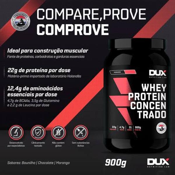 Imagem de Whey protein concentrado dux - pote 900g