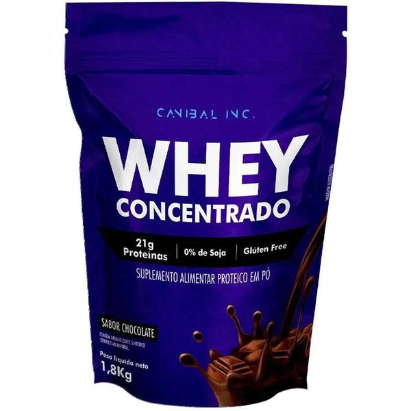 Imagem de Whey Protein Concentrado Gods Whey 1,8Kg Canibal Chocolate