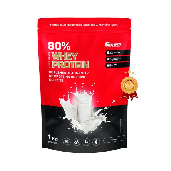 Imagem de Whey Protein Concentrado Growth 80% 1000g