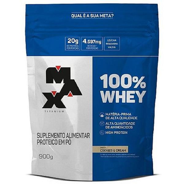 Imagem de Whey Protein Concentrado Max Titanium 900g