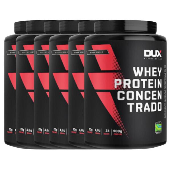 Imagem de Whey Protein Concentrado Pote 900g Dux Nutrition