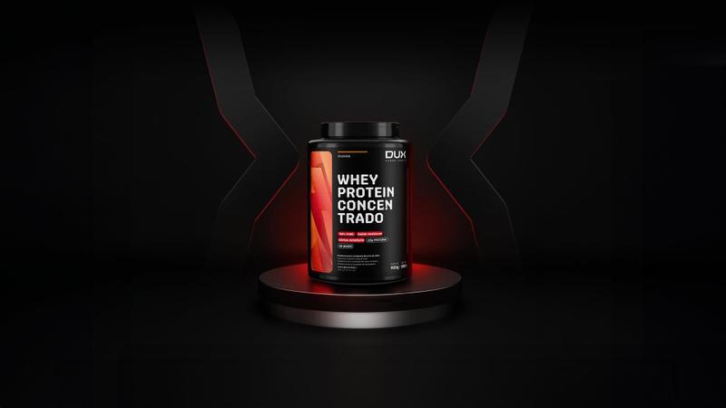 Whey protein concentrado - pote 900g - Dux Nutrition Imagem de Whey protein concentrado - pote 900g