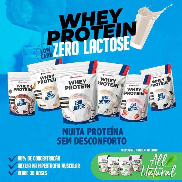 Imagem de Whey Protein Concentrado Zero Lactose Chocolate 900g NEWNUTRITION