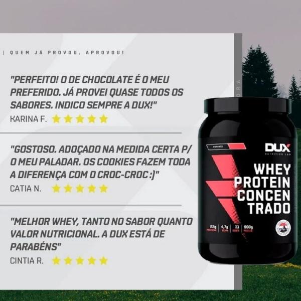 Imagem de Whey Protein Dux 900gr 100% Concentrado Mais Qualidade