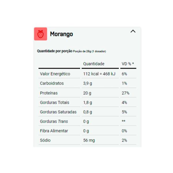 Whey protein dux concentrado 900g - morango Imagem de Whey protein dux concentrado 900g - morango