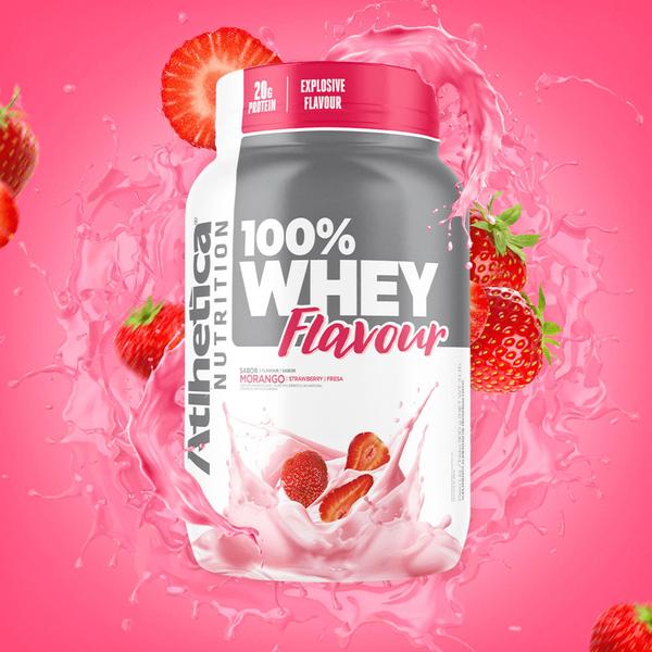 Imagem de Whey Protein Flavour 900g 100% - Atlhetica Nutrition