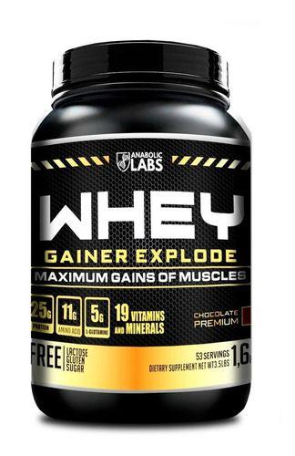 Imagem de Whey protein gainer explode 1,6 kg - 53 doses - anabolic labs